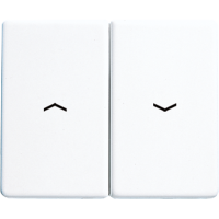 Клавиша для выключателя управления жалюзи; белые, SL595PWW