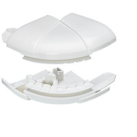 Legrand Угол внешний переменный от 60° до 120° - для кабель-каналов DLP 50х80 - белый, 010622 Legrand Угол внешний переменный от 60° до 120° - для кабель-каналов DLP 50х80 - белый, 010622