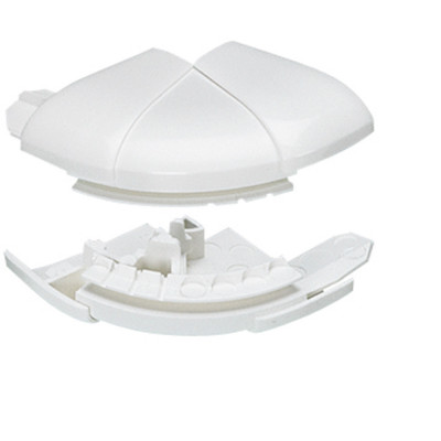 Legrand Угол внешний переменный от 60° до 120° - для кабель-каналов DLP 50х80 - белый, 010622