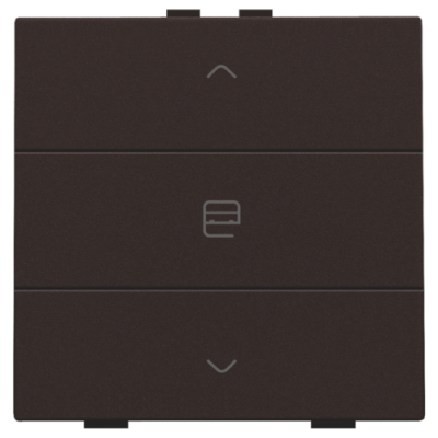 Niko Home Control Шоколад Кнопка управления двигателем, 124-51033