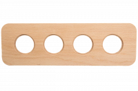 Bironi Рамка 4-х постовая (Натурэль) С.М. BF5, BF5-640-10