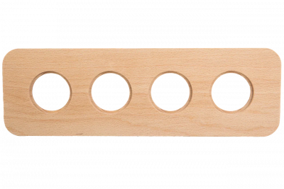 Bironi Рамка 4-х постовая (Натурэль) С.М. BF5, BF5-640-10