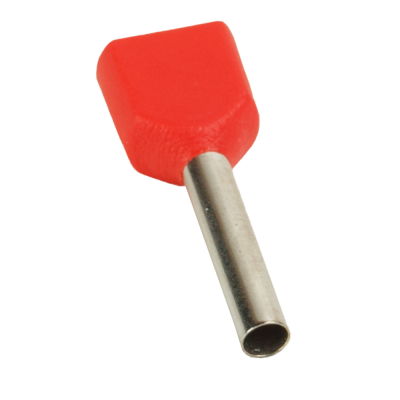 КЭАЗ Наконечник штыревой втулочный под два провода НШвИ2 OptiKit T-Shv2-PVC- 0,75-8(100шт), 278043