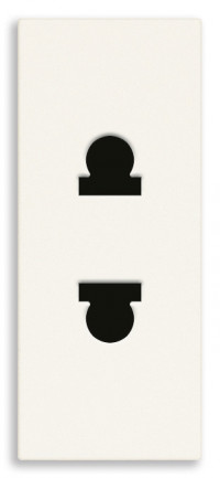 Vimar Розетка SICURY 2P 16A USA+EU белая, 30234.B