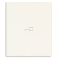 Vimar Клавиша 2M аксиальная с символом ключ белая, 31000A.2PB