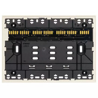 Vimar Суппорт XT на 3 модуля конопляный, 32603.C