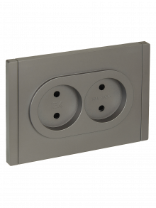 FORTE&PIANO Роз. 2-я без з/к с з/ш б/к 10А FP525 ст. IEK, FP-R23-10-1-K46