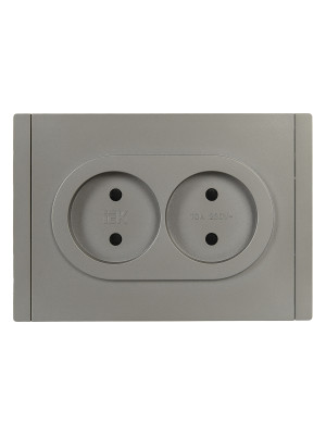 FORTE&PIANO Роз. 2-я без з/к с з/ш б/к 10А FP525 ст. IEK, FP-R23-10-1-K46