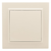 Выключатель 1-кл. СП 10А бежевый Минск EKF Выключатель 1-кл. СП 10А бежевый Минск EKF