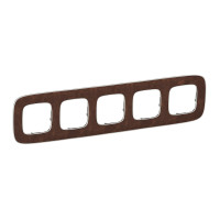 Legrand Valena ALLURE.Рамка "Кожа".5-постовая универсальная, 754455