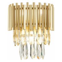 ST LUCE SL1625.201.02 Бра ST-Luce шампань/шампань, прозрачный E14 2*40W