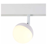 ST LUCE ST358.536.07 Магнитный трековый светильник Белый LED 1*7W 3000K 520Lm Ra>80 120° IP20 L120xW90xH192 48V