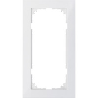 M-Pure 2-постовая рамка без перегородки, полярно-белый