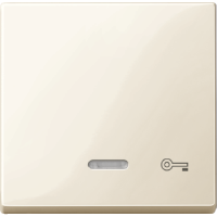 SM Клавиша 1-ная линзой и символом "Ключ", беж. блест.