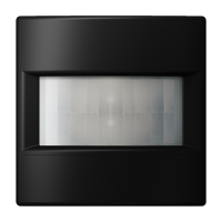 Датчик движения «стандарт» 1,10 м; термопласт; черный матовый, LS17180SWM