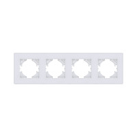 Рамка 4-постовая, белый Kollinger Eleganz Acryl EA4WH Рамка 4-постовая, белый Kollinger Eleganz Acryl EA4WH