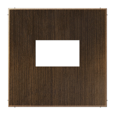 Плата для USB-зарядных устройств без видимого винта; металл; латунь Antik, ME1969USBAT