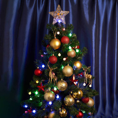 Гирлянда линейная,  200 LED мультиколор 20 м +3м черный шнур, СТАТИЧНАЯ, IP65, CL32, Feron 48176