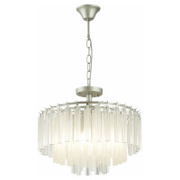 Evoluce SLE260113-05 Светильник подвесной Серебро/Прозрачный E14 5*40W