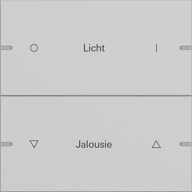 5032915 Gira Клавиша 2-ная  для сенс.  выкл.Gira 4 KNX, ГРАВИРОВКА