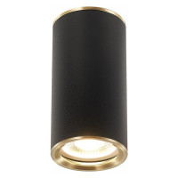ST LUCE ST111.437.01 Светильник потолочный Черный GU10 1*50W D54xH105 220V Без ламп
