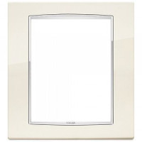 Vimar Накладка классика для 8 модулей античная белая, 20668.C02