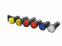 Chint Индикатор помехозащищенный ND16-22D/4K2 синий АС 230В (R), 146695 Chint Индикатор помехозащищенный ND16-22D/4K2 синий АС 230В (R), 146695