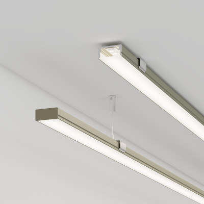 Профиль LINE-1708-2000 ANOD OLIVE GREY (Arlight, Алюминий), 038439