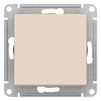 ATN000211 - ATLASDESIGN 1-клавишный ВЫКЛЮЧАТЕЛЬ, сх.1, 10АХ, механизм, БЕЖЕВЫЙ, Systeme Electric