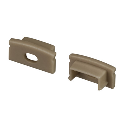 Заглушка LINE-1708 OLIVE GREY с отверстием (Arlight, Пластик), 038632