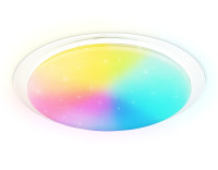 Потолочный светодиодный светильник с пультом 3000K-6400K+RGB 42Вт, AMBRELLA LIGHT, FZ770 Потолочный светодиодный светильник с пультом 3000K-6400K+RGB 42Вт, AMBRELLA LIGHT, FZ770