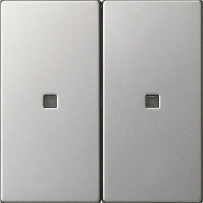 5369600 Gira Клавиша двойн., без надписи с контрольным окошком