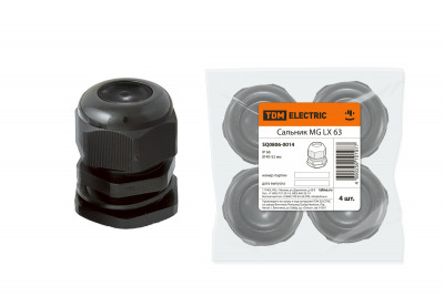 Сальник MG LX 63 диаметр проводника 40-52мм IP68 TDM Electric, SQ0806-0014
