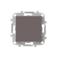 ABB SKY Тауп Заглушка с суппортом с суппортом