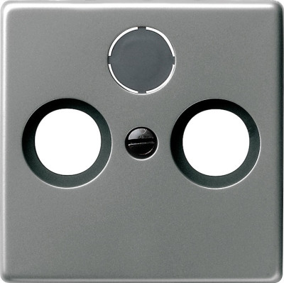 86920 - Gira Edelstahl Накладка антенной розетки, скошенные края