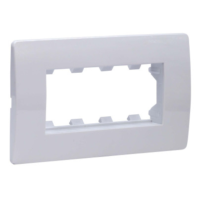 ДКС Каркас в сборе с рамкой под 4 модуля VIVA (для монтажа ЭУИ в коробки код 10143), 10245