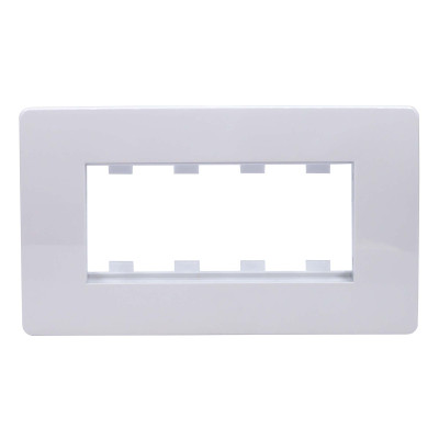 ДКС Каркас в сборе с рамкой под 4 модуля VIVA (для монтажа ЭУИ в коробки код 10143), 10245