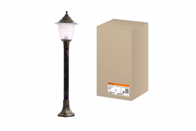 Светильник Прага Эл-11-73-100Б 60 Вт Е27 напольный на стойке h-1.0 м бронза TDM Electric, SQ0330-0517