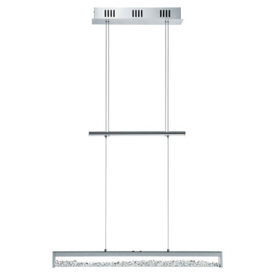 93625 Светодиодный подвес CARDITO 1 с сенсорн. димм., 24W (LED), L700, хром/насыпной хрусталь