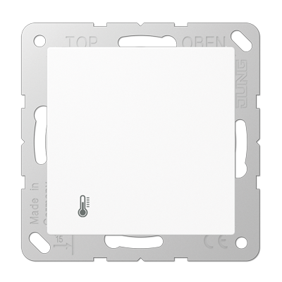 KNX-регулятор с ручкой для установки температуры; белый, A2178ORTSWW