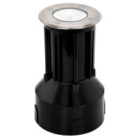 62344 Уличный светодиод встраив спот RIGA 3 PRO, 8,7W(LED), ?120, 3000 K, IP65, сталь, пластик, ста