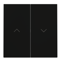 Клавиши для выключателя жалюзи, S70 (черный матовый), VLS002508