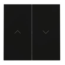 Клавиши для выключателя жалюзи, S70 (черный матовый), VLS002508 Клавиши для выключателя жалюзи, S70 (черный матовый), VLS002508