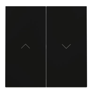 Клавиши для выключателя жалюзи, S70 (черный матовый), VLS002508