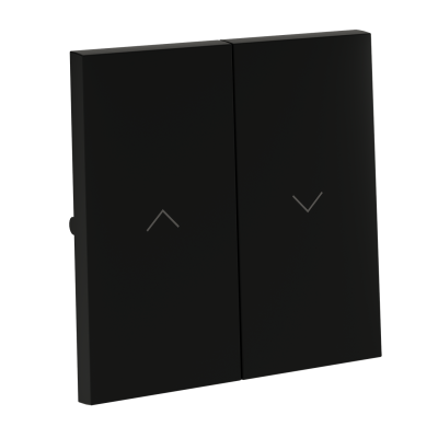 Клавиши для выключателя жалюзи, S70 (черный матовый), VLS002508