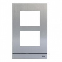 51022CF-A - Рамка станции вызова, размер 1/2, серебристый - 2TMA070130A0012