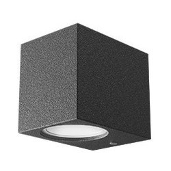 Светильник садово-парковый Gauss Cube настенный архитектурный, 1*GU10, 67*92*80мм, 170-240V / 50Hz, 35W, IP54 (1/36), GD158