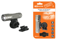 Фонарь светодиодный "Велосипедный 1" с креплениями, IP54, 1 LED 5 Вт (CREE), 36 лм/Вт, 3*AAA TDM Electric, SQ0350-0027