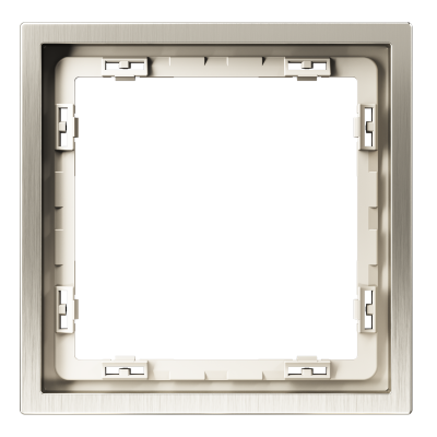 Рамка металлическая на 1 пост, S70 Metal (никель), VLSM120111