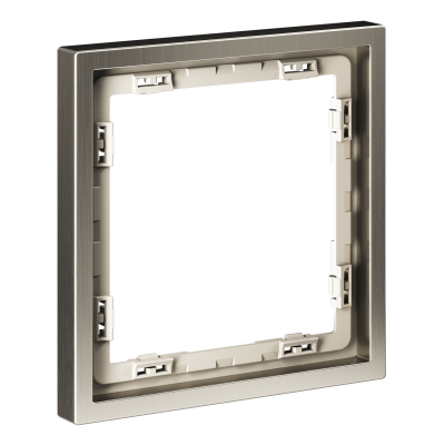 Рамка металлическая на 1 пост, S70 Metal (никель), VLSM120111